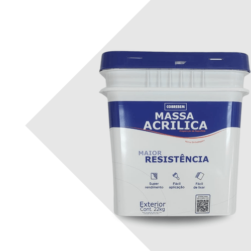 Massa Acrílica 22KG. Bellacor
