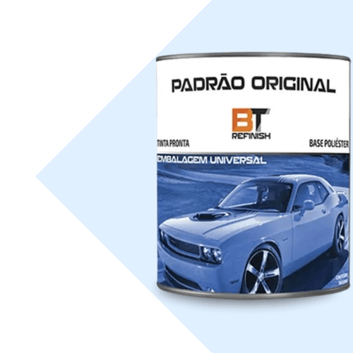 Tinta Automotiva Prata Reflex VW01 900ml - Bt Refinish