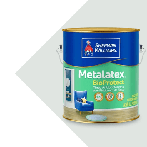 Tinta Antimofo  Semi-Acetinada Branco Metalatex Bioprotec 3,2L - Sherwin Williams