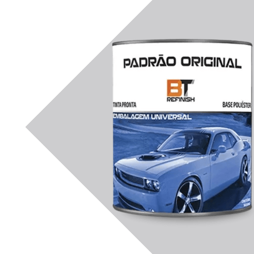 Tinta Automotiva Prata Bari Fiat02 900ml - Bt Refinish