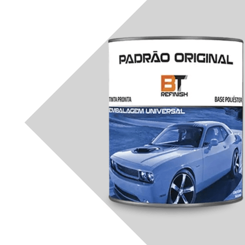 Tinta Automotiva Base Poliéster Prata Sargas VW08 900ML - BT Refinish
