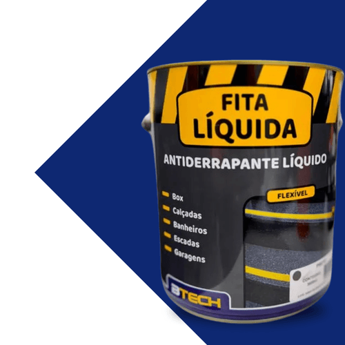 Fita Liquida Antiderrapante Azul 5Kg - Btech