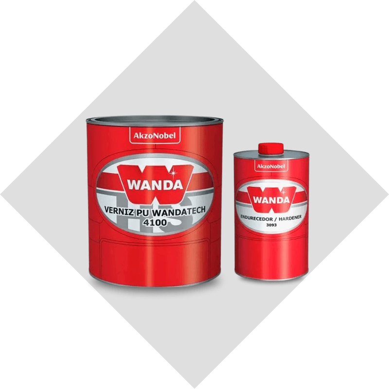 Verniz PU 4100 + 3093 - Wanda
