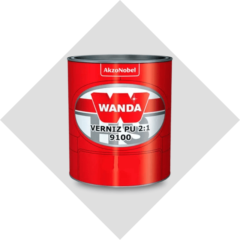 Verniz 9100 PU 900ml - Wanda