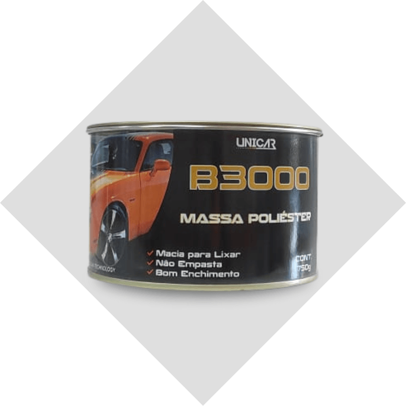 Massa Poliester B3000 - BT Refinish