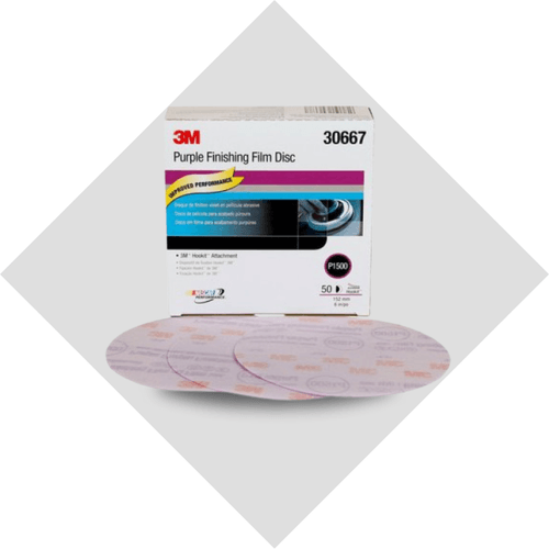 Disco orb 1200 150MM 6" Polimento 260L - 3M