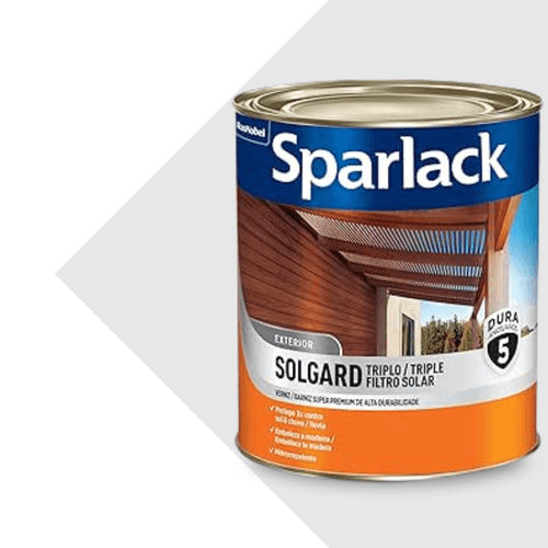Verniz Solgard Tripo Filtro Solar Natural Acetinado 900ml - Sparlack
