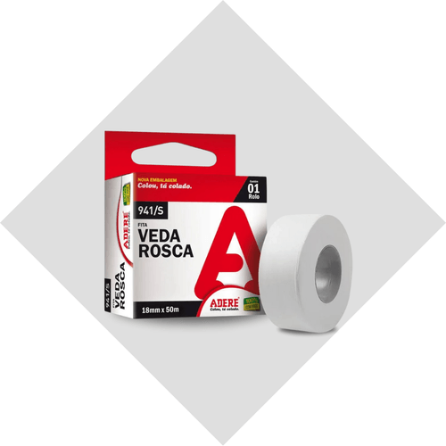 FITA VEDA ROSCA 941S - 18MM X 50M - ADERE