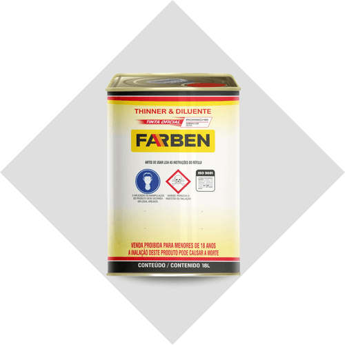 THINNER P/PU 18LT 8000 FARBEN DILUENTE