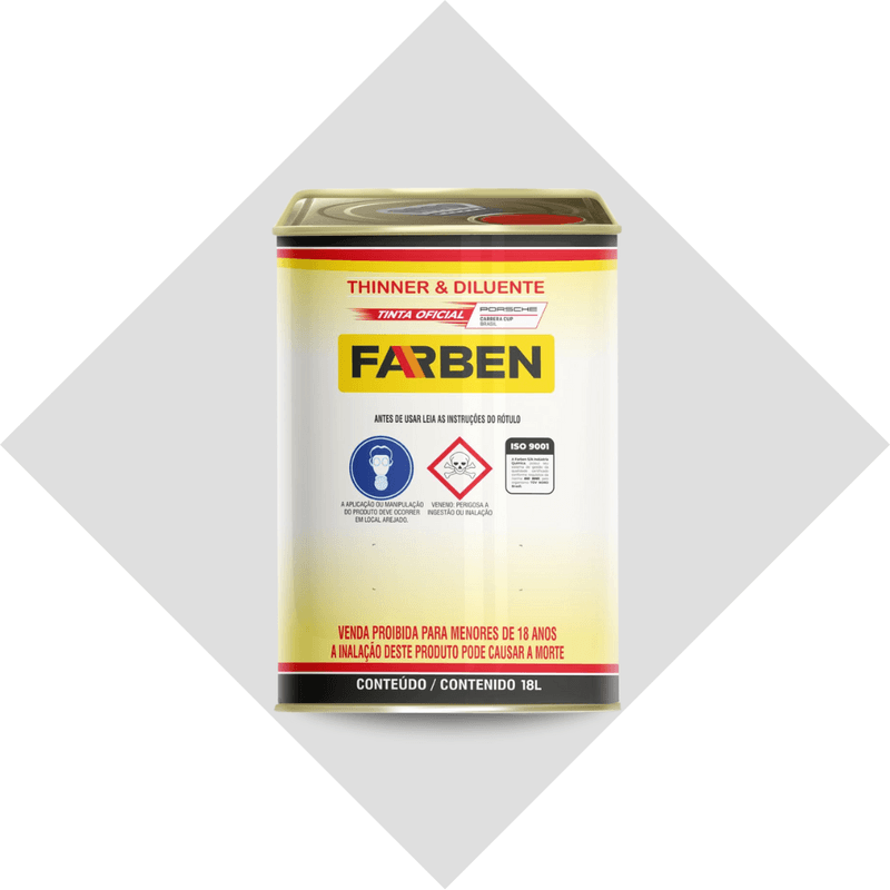 THINNER PU 18LT 8000 - FARBEN