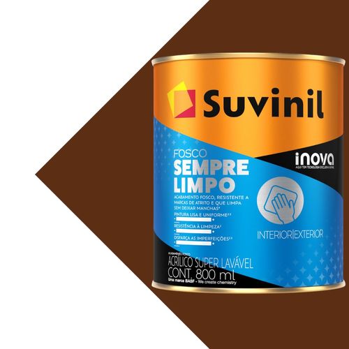 Marrom Luxo Sempre Limpo 800ml Suvinil