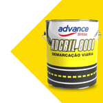 Tinta Para Demarcacao Adcril Amarelo 3,6L - Advance