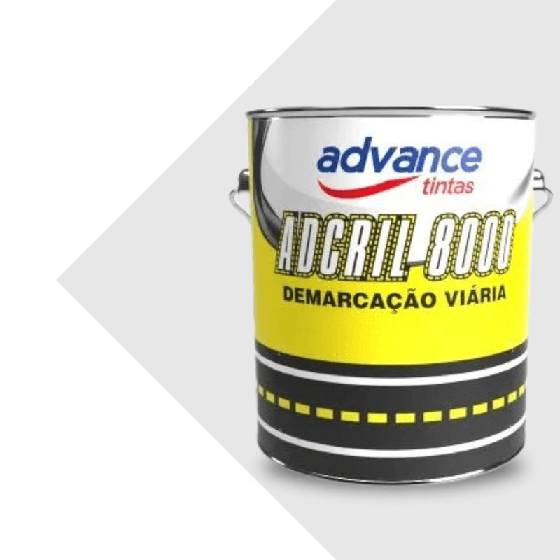 Tinta Para Demarcacao Branco Adcril 3,6L - Advance