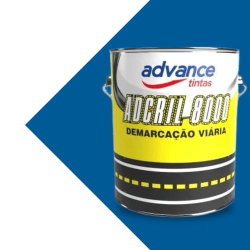 Demarcação Adcril 8000 Azul - 3,6L - Advance