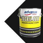 Tintas Para Demarcacao Preto Adcril 3,6L - Advance