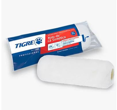 Rolo Lã S/ Cabo 1396 23CM - Tigre