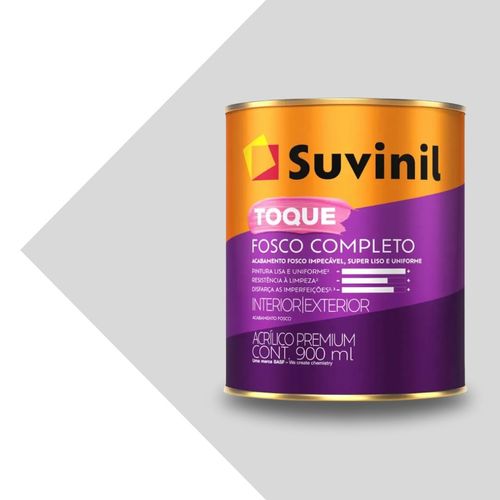 Tinta Acrilica Toque Fosco Completo Branco 900ml Suvinil