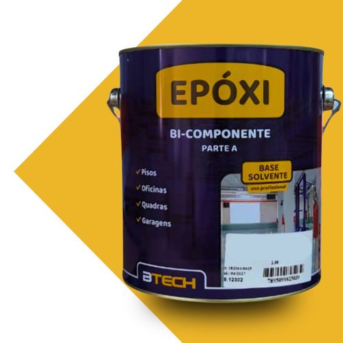 Epóxi Amarelo Segurança 2,88L Btech (4:1 - Parte A)