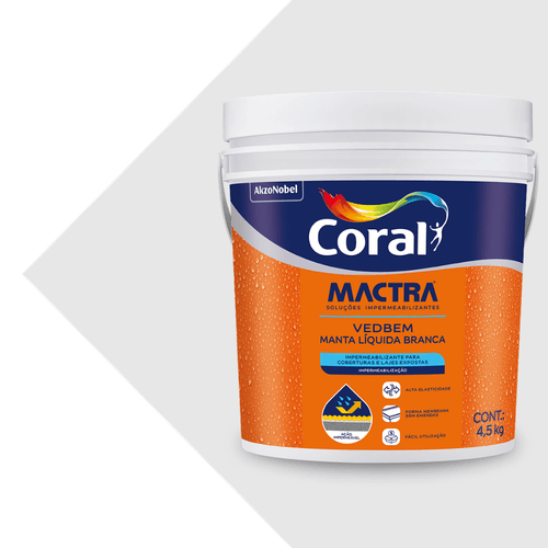 Vedbem Manta Liquida Branca 4,5Kg Mactra