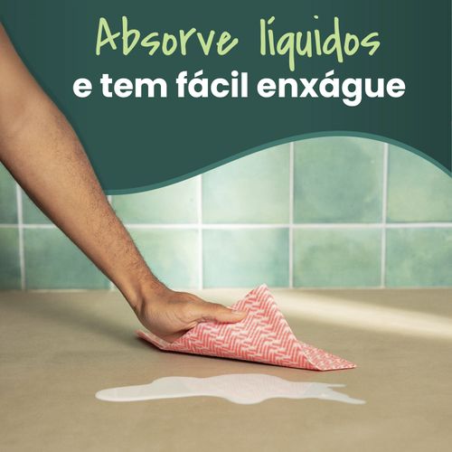 Pano Multi Uso Rosa 58X33 C/5 - Scoth Brite - 3M