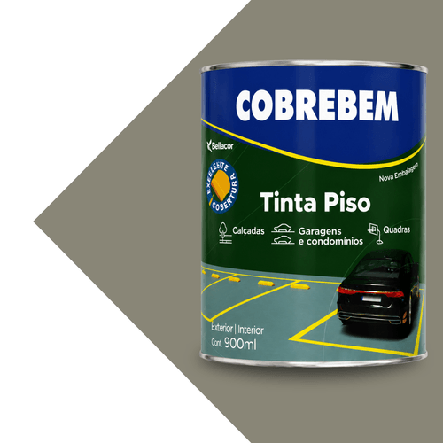 Tinta Para Piso Concreto 900ml - Bellacor