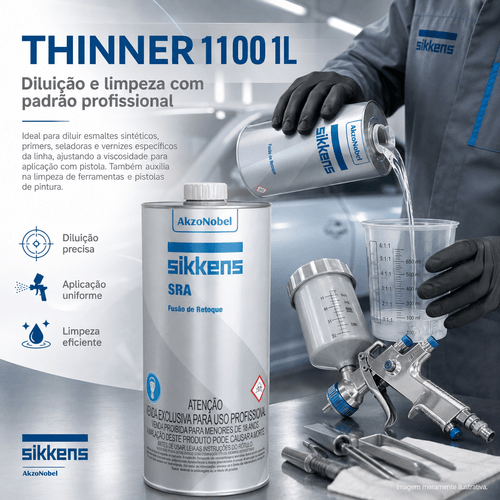 Thinner 1100 1L  Wanda Sikkens
