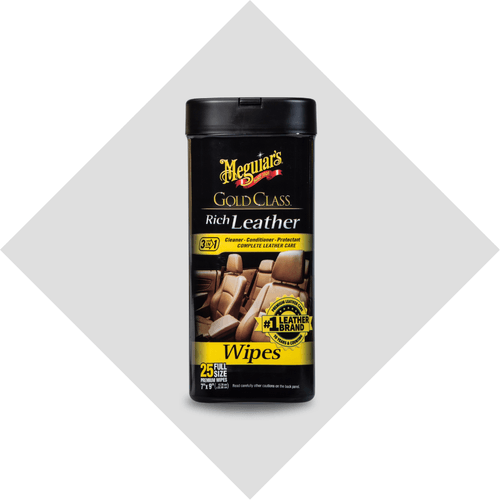 Lenço para couro Gold Class Rich Leather Wipes Meguiars