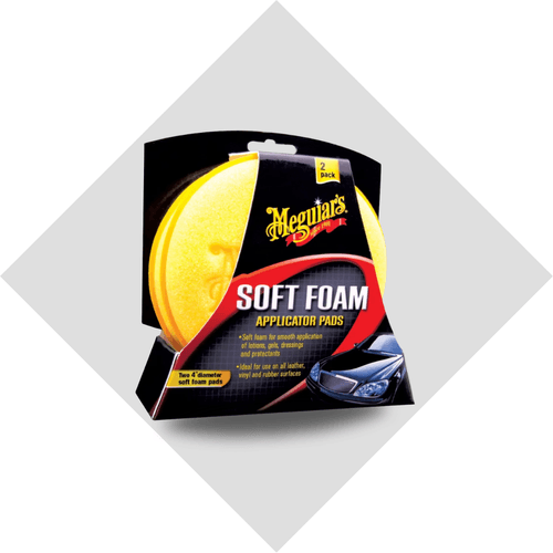 Soft Foam Aplicator Pads Pacote Com 2 unidades Meguiars