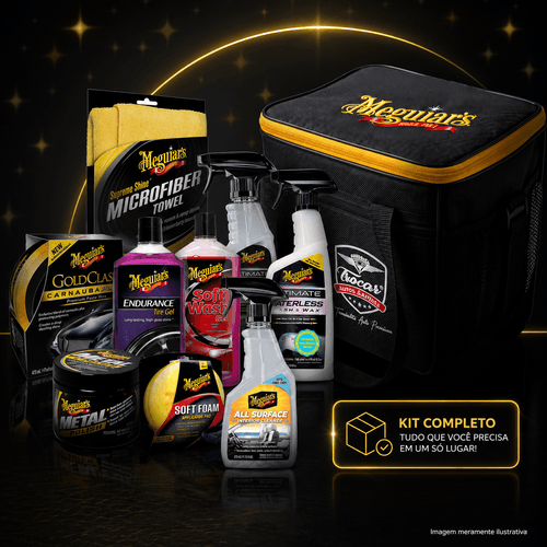 Kit Premium Meguiars e Trocar Autos Antigos